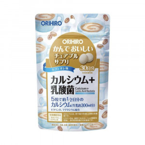 ORIHIRO Кальций + Витамин D Вкус кофе, жевательные таблетки, 150 шт