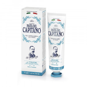 Pasta Del Capitano Smokers Toothpaste - Зубная паста для курильщиков, 75 мл