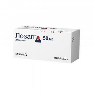 Лозап, таблетки 50 мг, 90 шт
