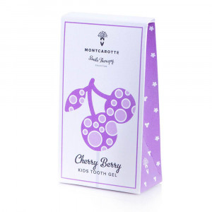 Montcarotte Детский зубной гель Ягодка Вишня 0+