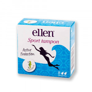 ELLEN Пробиотические тампоны, sport 8 шт