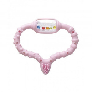 Curaprox Curababy Стимулятор для прорезывания временных зубов розовый