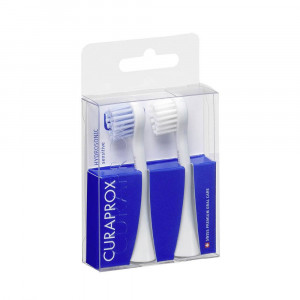 Curaprox Насадки Pro Sensitive к электрической звуковой зубной щетке Hydrosonic Pro, 2 шт