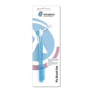 Miradent Pic-Brush® Ёршики для очистки межзубного пространства, голубой