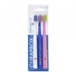 Curaprox Набор зубных щеток CS5460/3 Ultrasoft, 3 шт