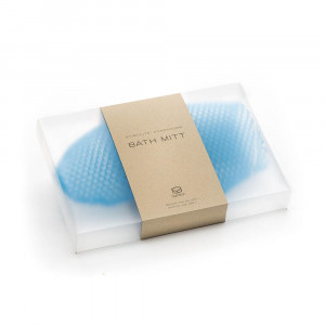 Stimulite Мочалка рукавичка, голубая