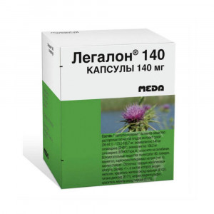Легалон 140, капсулы 140 мг, 60 шт