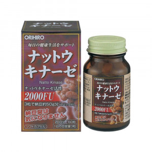 ORIHIRO Натто Киназа, капсулы 60 шт