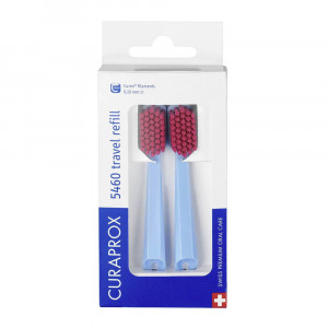 Curaprox Сменные зубные щетки СS 5460 для дорожного набора BE YOU, 2 шт
