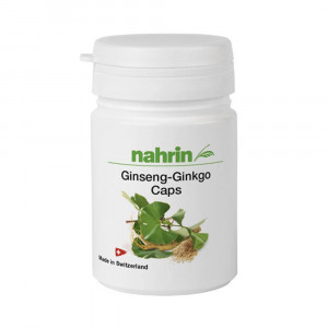 Nahrin Капсулы Женьшень — Гинкго билоба, 30 шт
