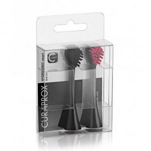 Curaprox Black is White Набор насадок для звуковой зубной щетки