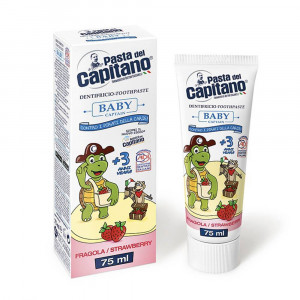 Pasta Del Capitano Зубная паста детская Клубника с 3 лет, 75 мл