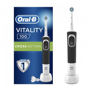 Электрическая зубная щетка Oral-B Vitality CrossAction Black D100.413.1