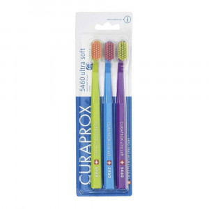 Curaprox Набор зубных щеток CS5460/3 Ultrasoft, 3 шт