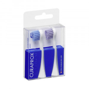 Curaprox Насадки Pro Power для электрической звуковой зубной щетке Hydrosonic Pro, 2 шт
