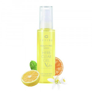 CEFINE Beauty-Pro Herb Clear Gel V Plus Гель-пилинг для лица с витаминами и растительными экстрактами, 120мл