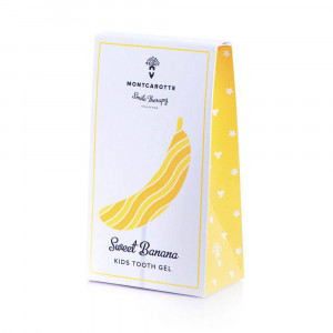 Montcarotte Детский зубной гель Сладкий Банан 0+