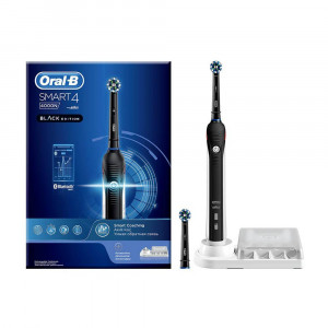 Электрическая зубная щетка Oral-B Smart 4 4000N Black edition D601.525.3