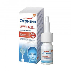 Отривин Комплекс спрей назальный дозированный, 10 мл